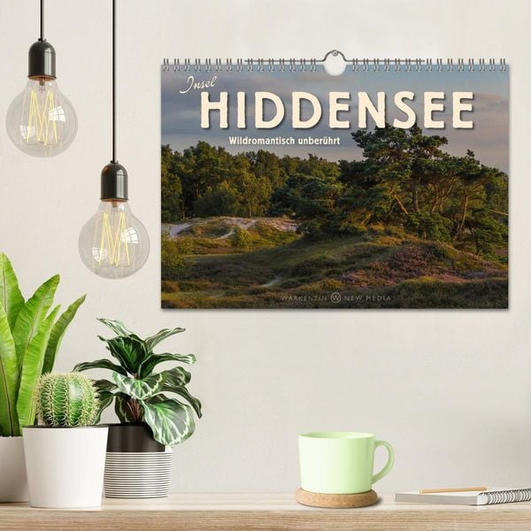 Produktbild: Insel Hiddensee - Wildromantisch unber&uuml;hrt (Wandkalender 2026 DIN A4 quer), CALVENDO Monatskalender