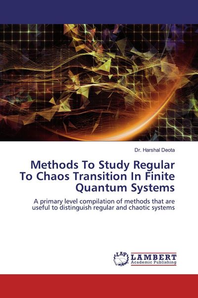Produktbild: Methods To Study Regular To Chaos Transition In Finite Quantum Systems