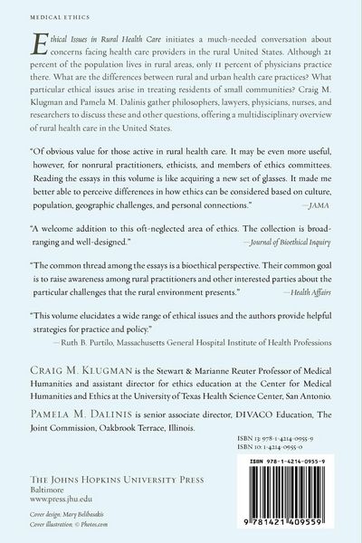 Produktbild: Ethical Issues in Rural Health Care