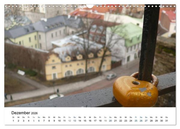 Produktbild: Tallinn (Wandkalender 2026 DIN A3 quer), CALVENDO Monatskalender