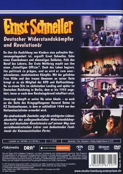 Produktbild: Ernst Schneller - DDR TV-Archiv