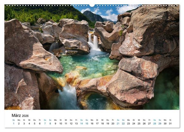 Produktbild: Albanien - Europas geheimes Paradies (hochwertiger Premium Wandkalender 2026 DIN A2 quer), Kunstdruck in Hochglanz