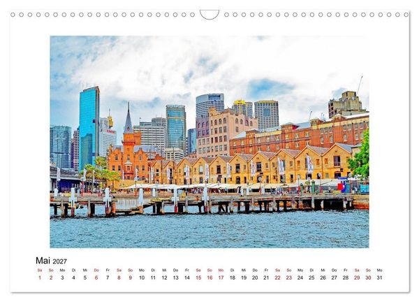Produktbild: Sydney - beeindruckende Metropole (Wandkalender 2027 DIN A3 quer), CALVENDO Monatskalender