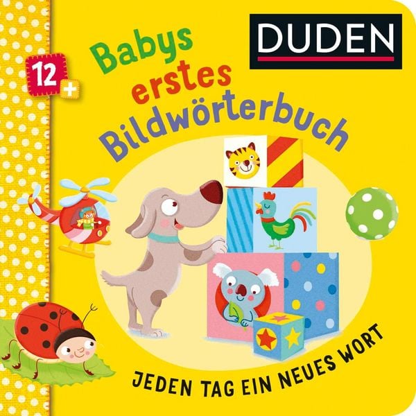 Produktbild: Duden 12+: Babys erstes Bildw&ouml;rterbuch
