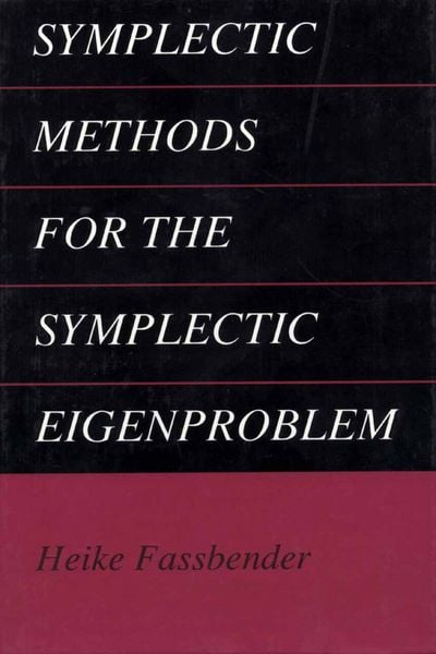 Produktbild: Symplectic Methods for the Symplectic Eigenproblem