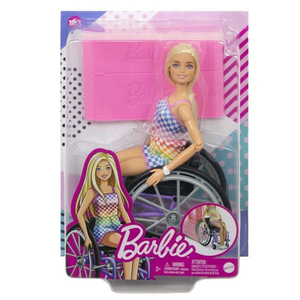 Produktbild: Barbie Fashionistas Puppe im Rollstuhl