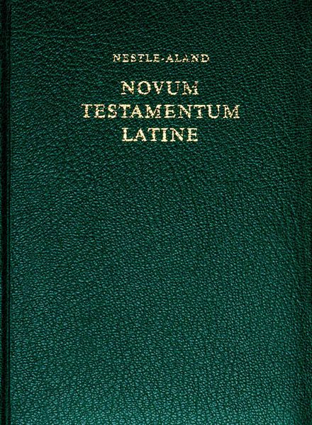 Produktbild: Novum Testamentum Latine (Nova Vulgata), with Critical Apparatus (Hardcover)