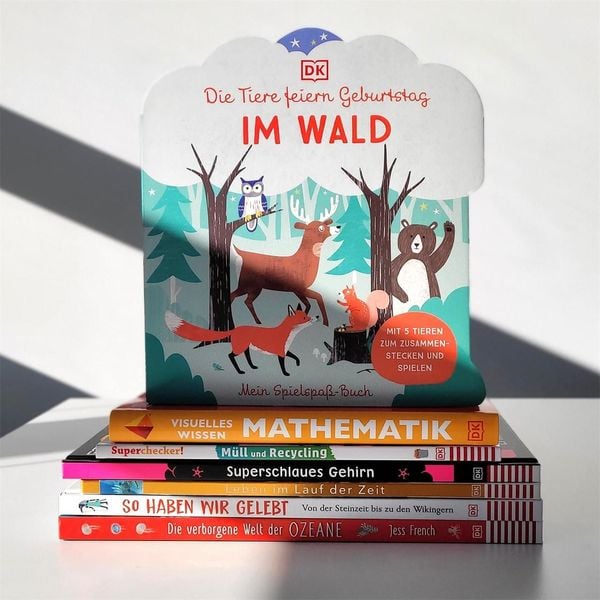 Produktbild: Mein Spielspa&szlig;-Buch. Die Tiere feiern Geburtstag im Wald