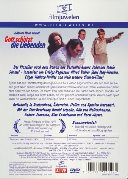 Produktbild: Gott sch&uuml;tzt die Liebenden - Filmjuwelen