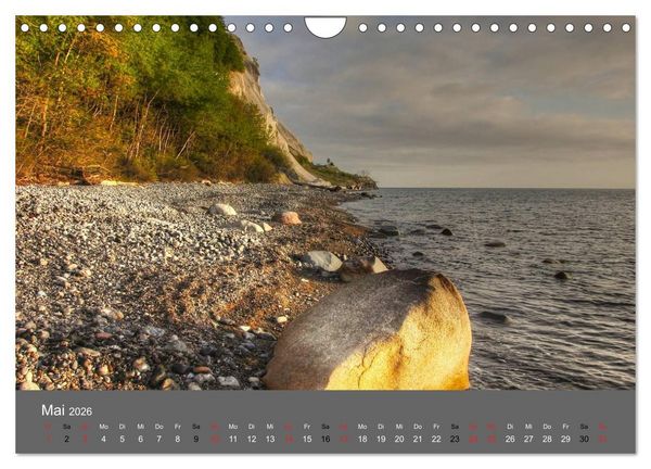 Produktbild: Naturwunder M&ouml;ns Klinten (Wandkalender 2026 DIN A4 quer), CALVENDO Monatskalender