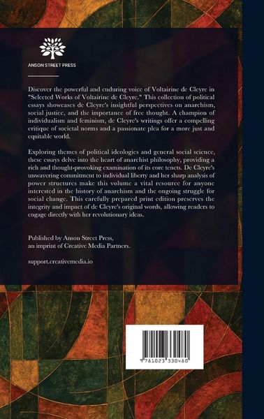 Produktbild: Selected Works of Voltairine De Cleyre