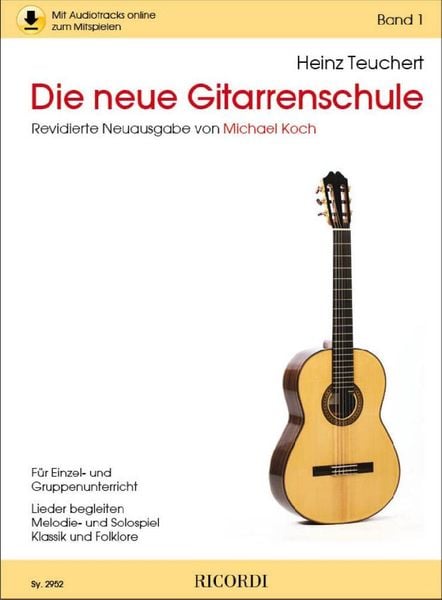 Produktbild: Teuchert, H: neue Gitarrenschule 1/m. CD