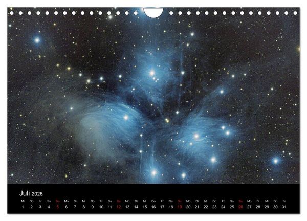 Produktbild: Universum - Eine Reise zu den Sternen (Wandkalender 2026 DIN A4 quer), CALVENDO Monatskalender