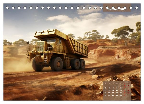 Produktbild: Der Schimmer im Dreck (Tischkalender 2026 DIN A5 quer), CALVENDO Monatskalender