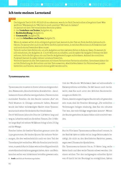 Produktbild: Deutschbuch 6. Gymnasium Arbeitsheft.