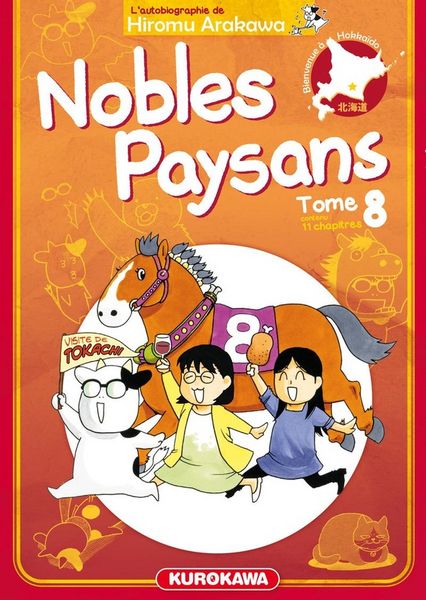 Produktbild: Nobles paysans : l'autobiographie de Hiromu Arakawa. Tome 8