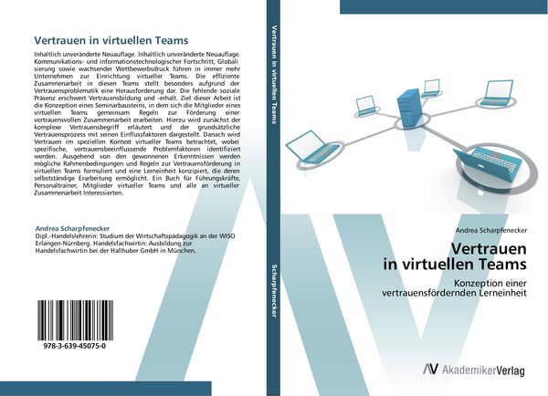 Vertrauen in virtuellen Teams, Taschenbuch von Andrea Scharpfenecker, AV Akademikerverlag, 9783639450750