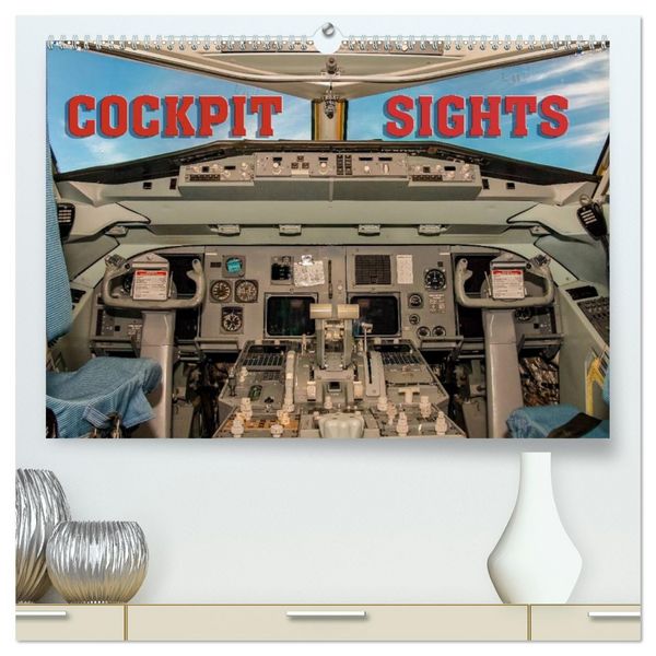 Produktbild: Cockpit sights (High Quality Premium Wall Calendar 2026 DIN A2 landscape),CALVENDO 12 Month Wall Calendar