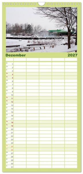 Produktbild: Familienplaner 2027 - Bad Sassendorf mit 5 Spalten (Wandkalender, 21 x 45 cm) CALVENDO