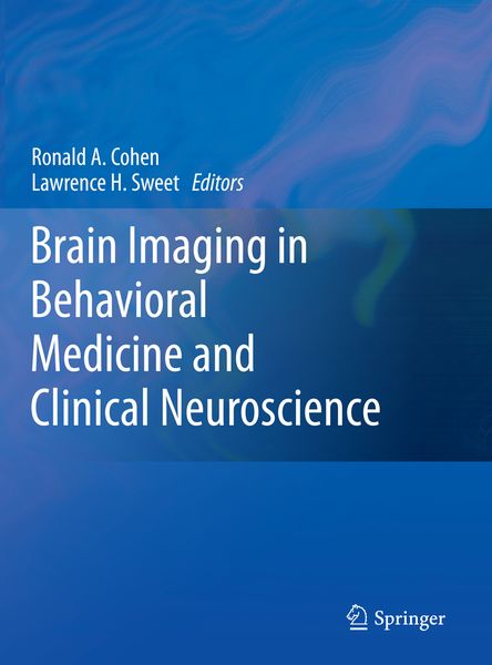 Produktbild: Brain Imaging in Behavioral Medicine and Clinical Neuroscience