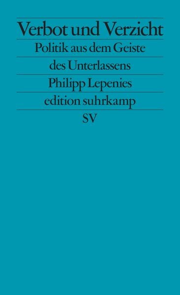Produktbild: Verbot und Verzicht
