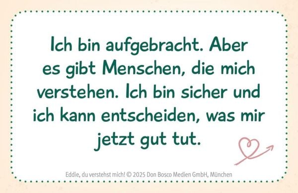 Produktbild: Eddie, du verstehst mich! 90 Gef&uuml;hle-K&auml;rtchen mit Affirmationen f&uuml;r Kinder
