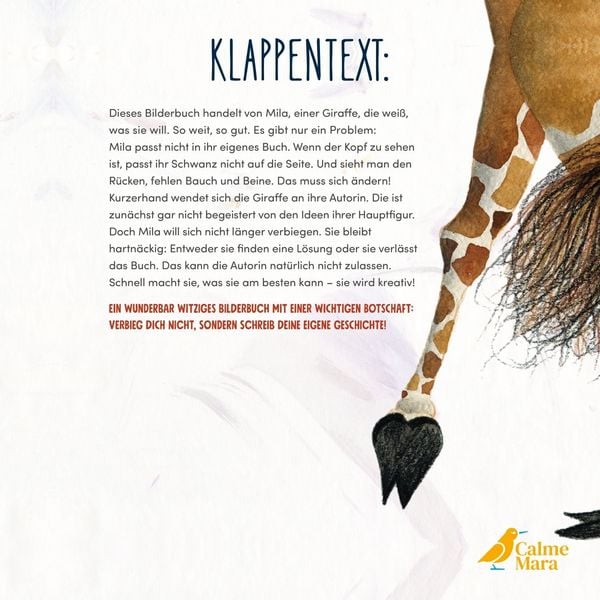 Produktbild: Die Giraffe, die nicht in ihr Buch passte