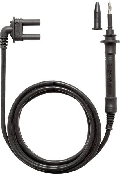 Produktbild: Benning 10150829 2m Pr&uuml;fleitung 2-pol. mit 4mm Pr&uuml;fspitze Messleitung 1St.