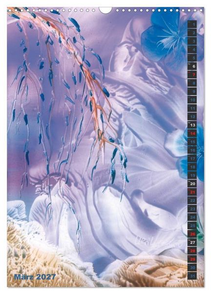 Produktbild: Encaustic-Malerei Kunstkalender 2027 (Wandkalender 2027 DIN A3 hoch), CALVENDO Monatskalender