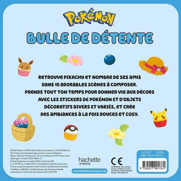 Produktbild: Pokemon cosy stickers bulle de