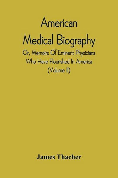 Produktbild: American Medical Biography