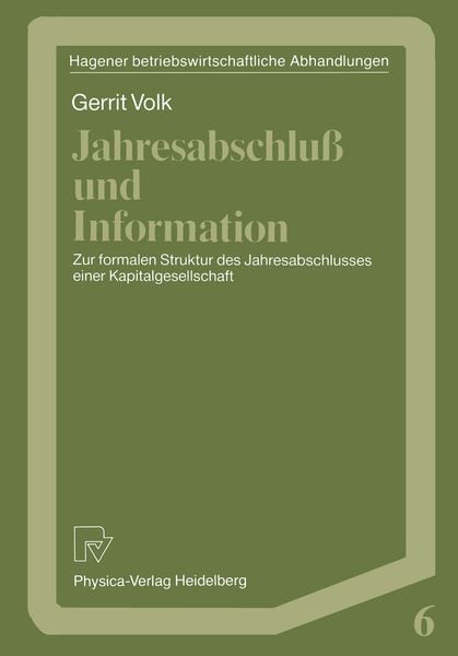 Produktbild: Jahresabschlu&szlig; und Information