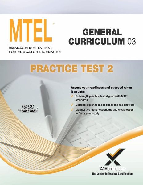 Produktbild: MTEL General Curriculum 03 Practice Test 2