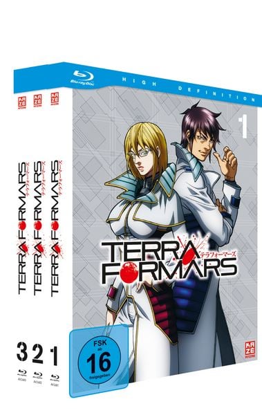 Produktbild: Terraformars - Gesamtausgabe - Blu-ray Box [3 Blu-rays]