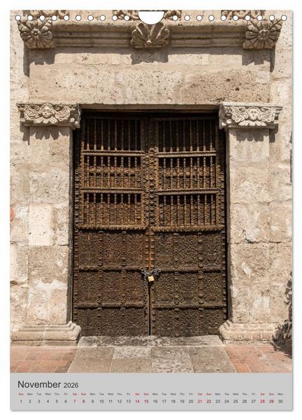 Produktbild: Doors of the world (Wall Calendar 2026 DIN A4 portrait), CALVENDO 12 Month Wall Calendar