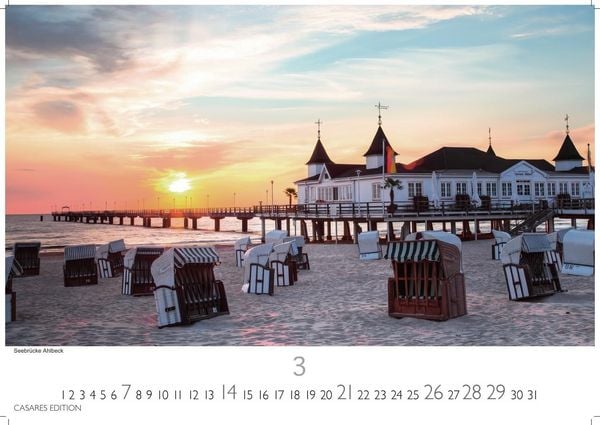 Produktbild: Ostseek&uuml;ste Kalender 2027 &ndash; Wandkalender | Fotokalender Deutschland 24x35cm | Stimmungsvolle K&uuml;stenmomente im Ostseek&uuml;ste &ndash; 12 faszinierende Ansichten von Meer und Natur
