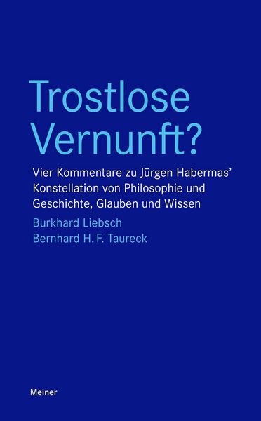 Produktbild: Trostlose Vernunft?