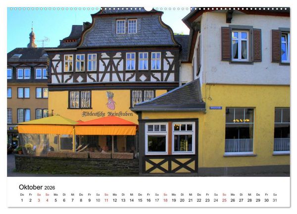 Produktbild: Cochem - Eine Perle an der Mosel (Wandkalender 2026 DIN A2 quer), CALVENDO Monatskalender