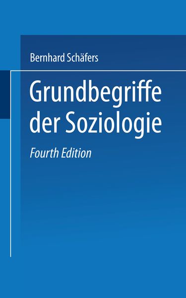 Produktbild: Grundbegriffe der Soziologie