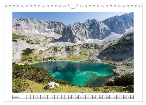 Produktbild: Geheimnisvolle Alpen (Wandkalender 2026 DIN A4 quer), CALVENDO Monatskalender