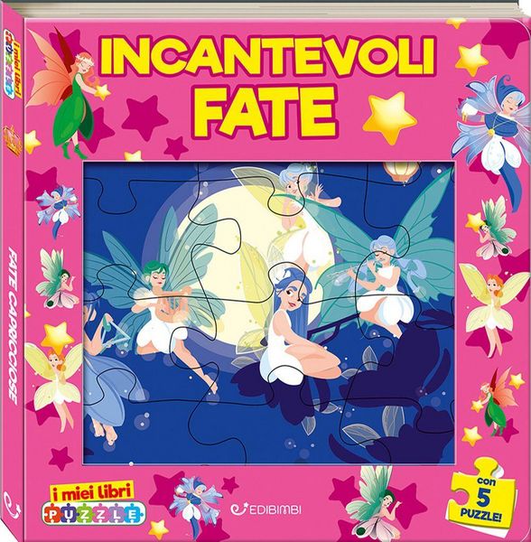 Produktbild: Incantevoli fate. I miei libri puzzle. Ediz. ad alta leggibilit&agrave;