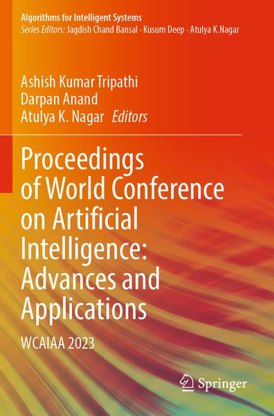 Produktbild: Proceedings of World Conference on Artificial Intelligence: Advances and Applications