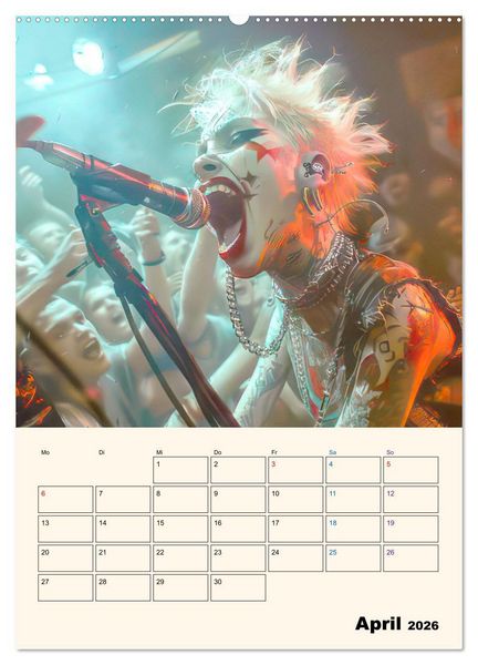 Produktbild: Punkerg&ouml;ren - In Aktion (Wandkalender 2026 DIN A2 hoch), CALVENDO Monatskalender