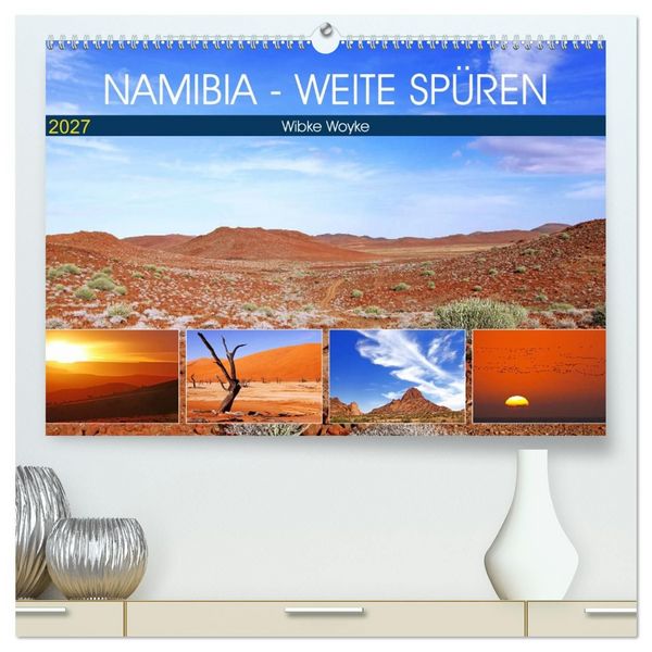 Produktbild: Namibia - Weite sp&uuml;ren (hochwertiger Premium Wandkalender 2027 DIN A2 quer), Kunstdruck in Hochglanz