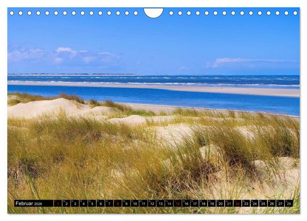 Produktbild: Langeoog - Sch&ouml;nste Insel Ostfrieslands (Wandkalender 2026 DIN A4 quer), CALVENDO Monatskalender