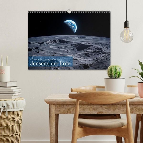 Produktbild: Kosmische Landschaften - Jenseits der Erde (Wandkalender 2026 DIN A3 quer), CALVENDO Monatskalender