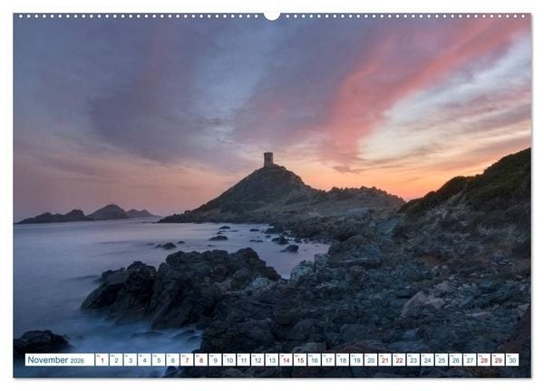 Produktbild: Korsika, das wilde Inselparadies im Mittelmeer (hochwertiger Premium Wandkalender 2026 DIN A2 quer), Kunstdruck in Hochglanz