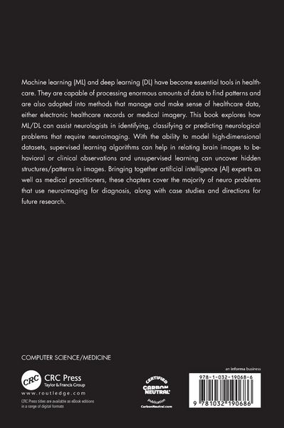 Produktbild: Machine Learning and Deep Learning in Neuroimaging Data Analysis