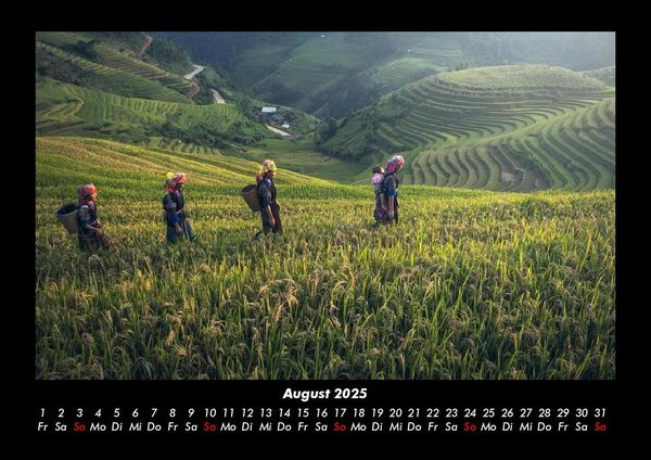 Produktbild: Landschaftskalender 2025 Fotokalender DIN A3