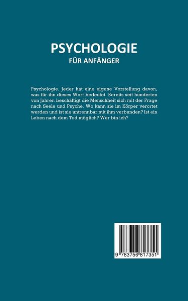 Produktbild: Psychologie f&uuml;r Anf&auml;nger - Praxisorientiertes Basiswissen